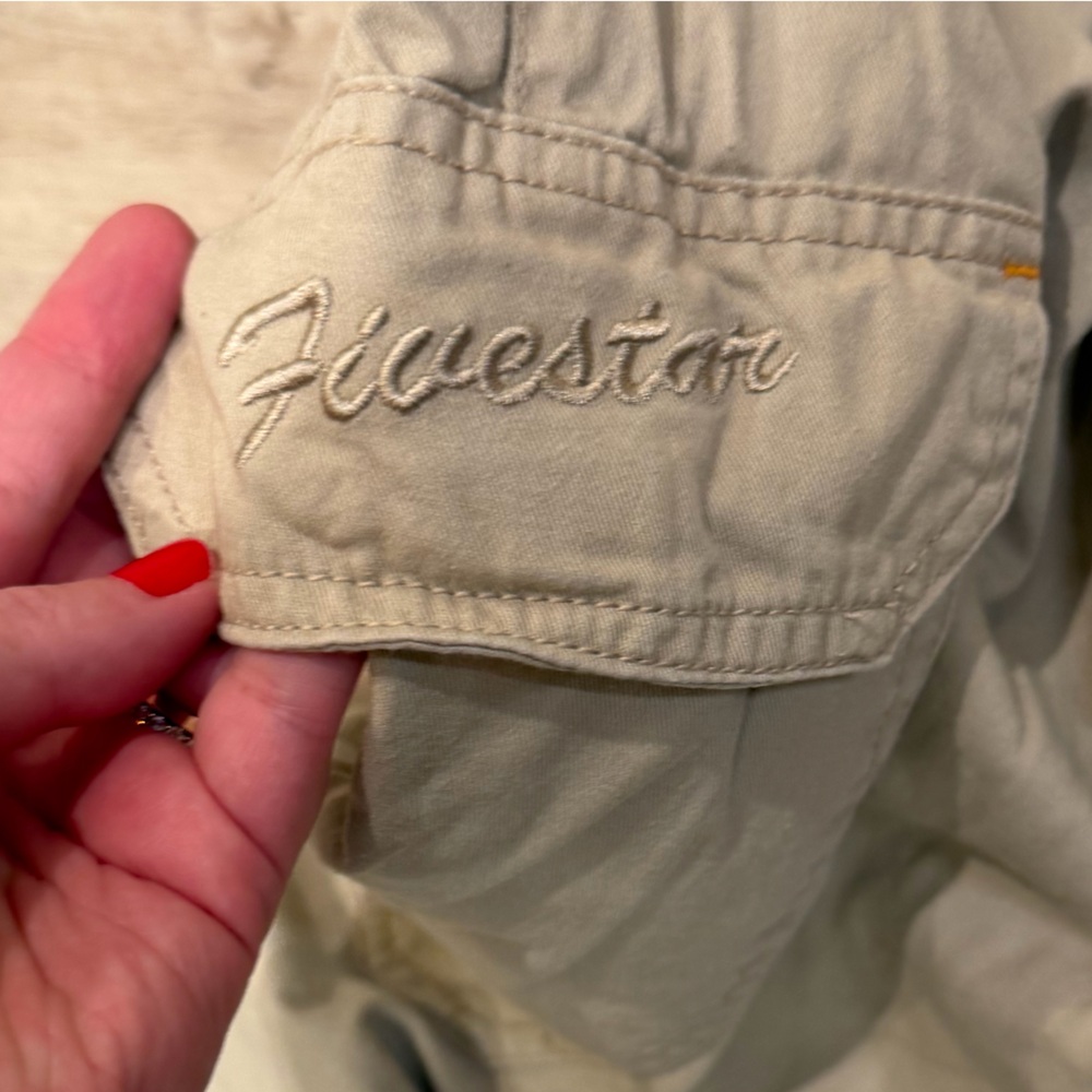 Five Star Women's Tan Cargo Pants - Picture 7 of 8